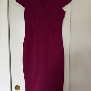 Miusol Fuchsia Midi Dress